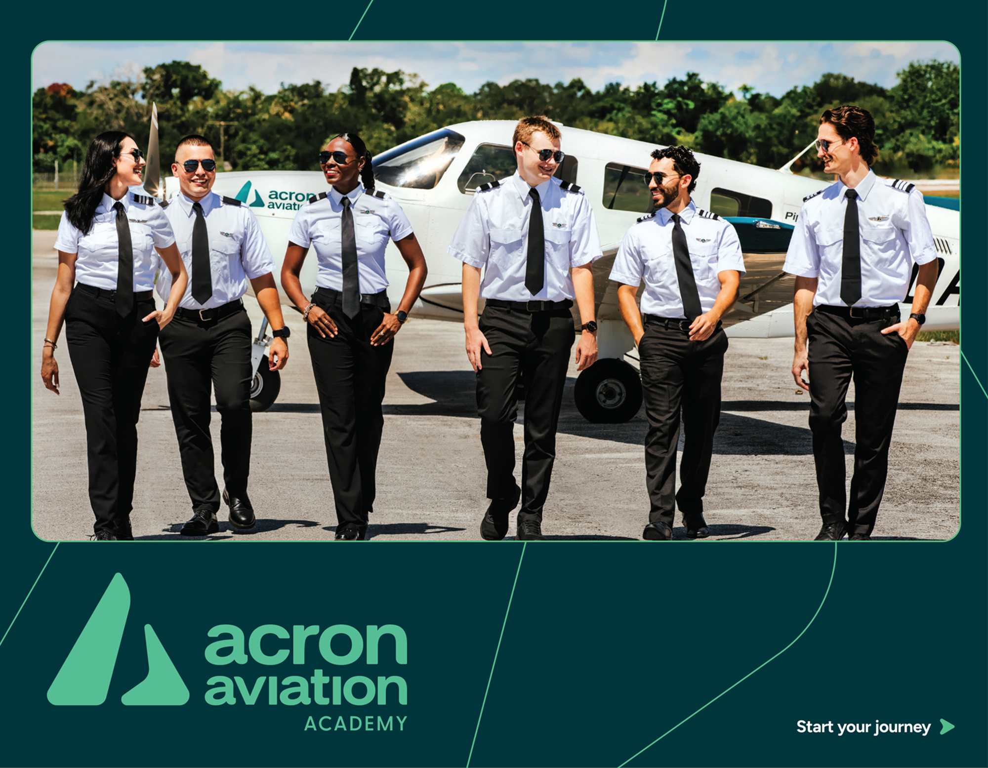 A group of people walk away from an aircraft